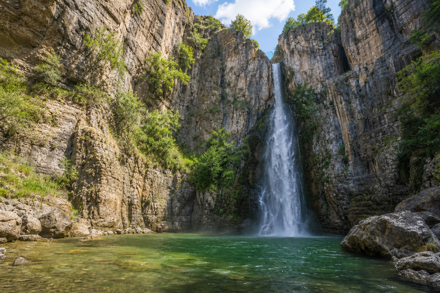 Gali Ali Beg Waterfall
